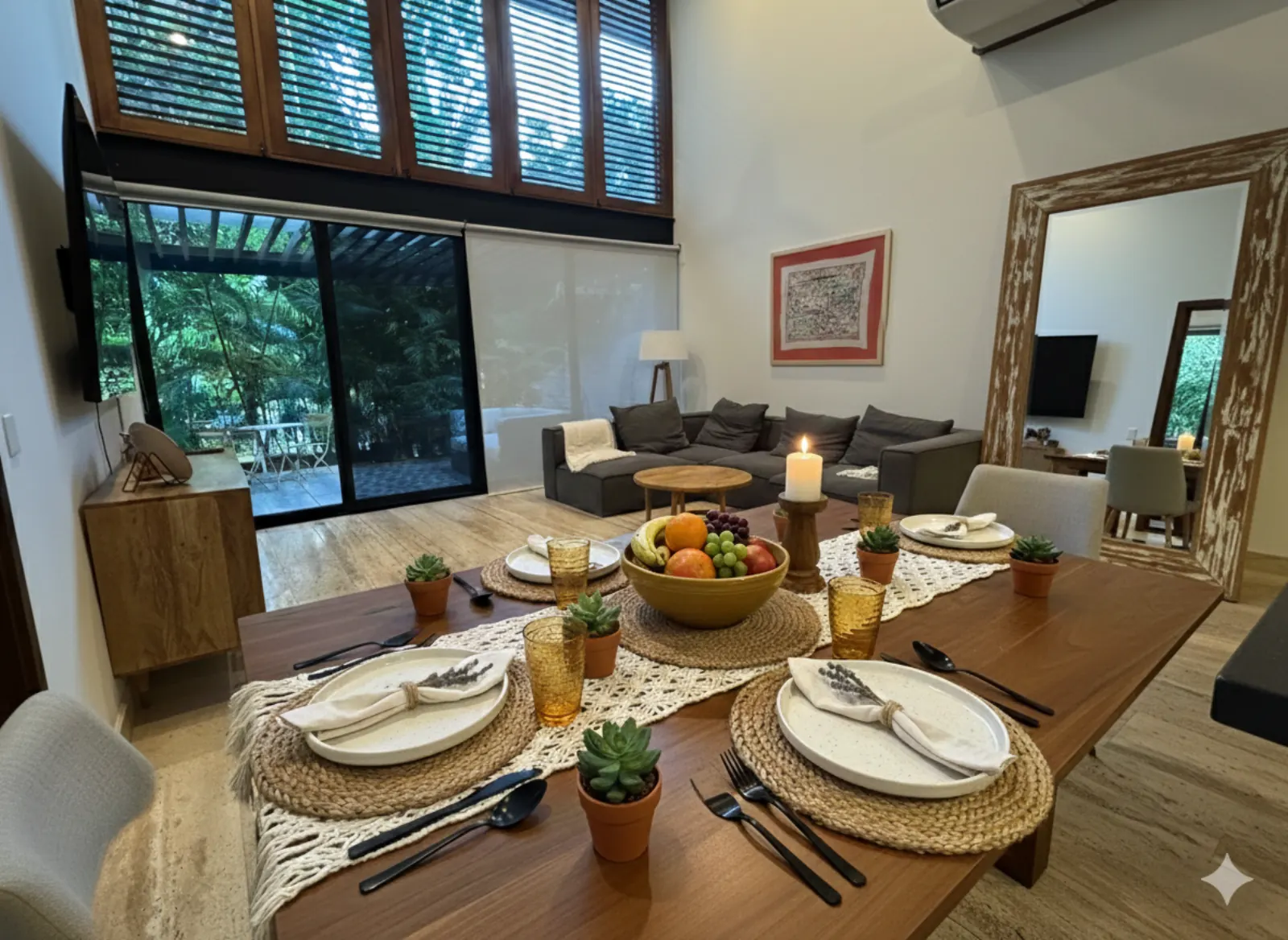 AWA Playacar II — Garden Loft B109 Acceso