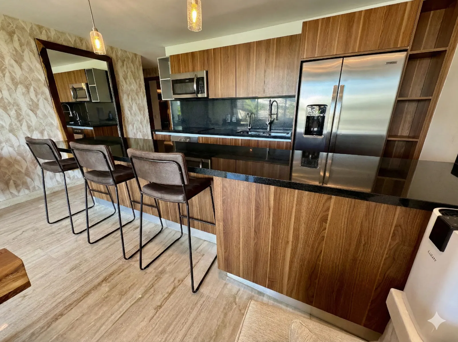 AWA Playacar II — Penthouse Esquinero Cocina