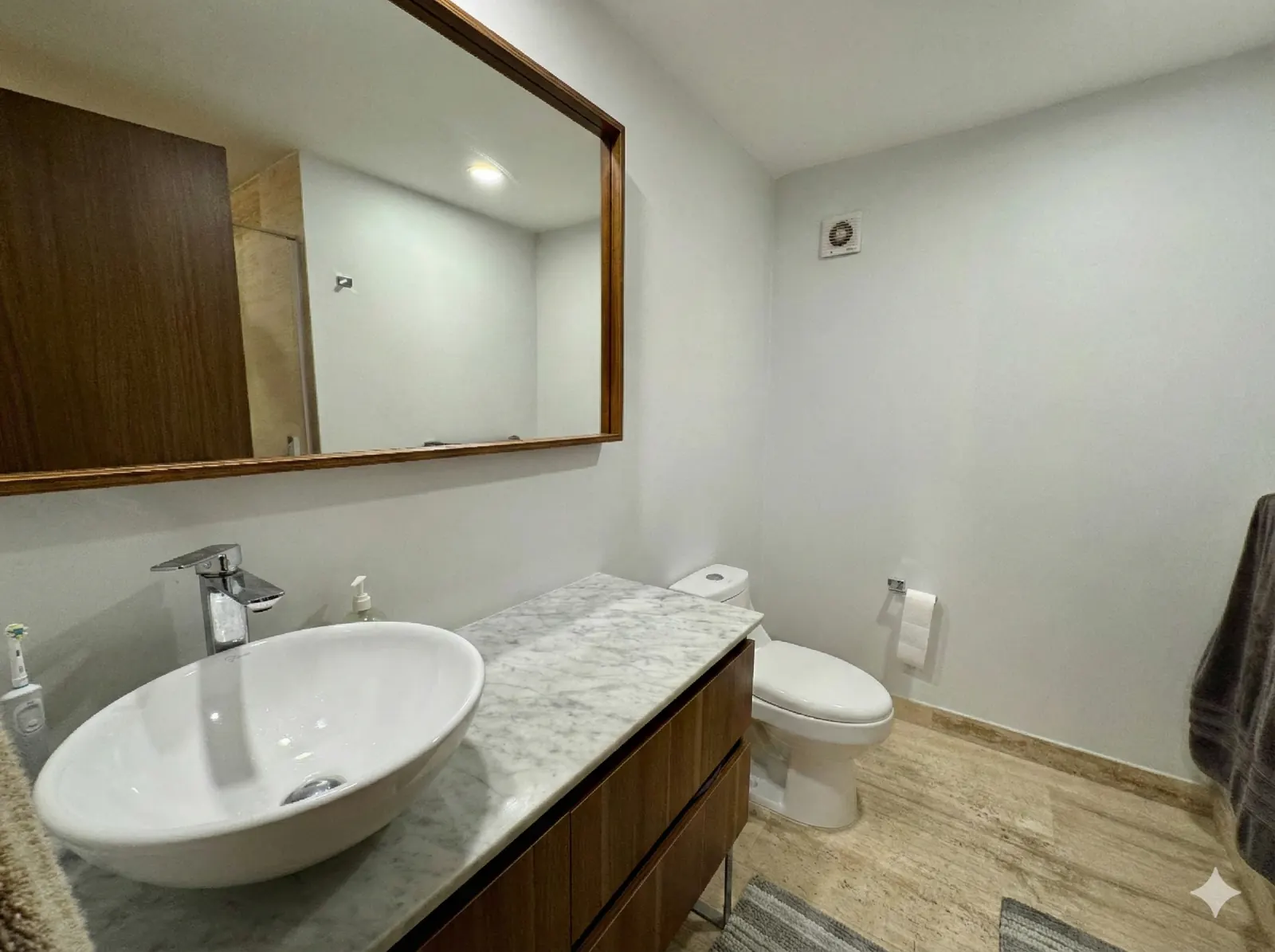 AWA Playacar II — Penthouse Esquinero Baño