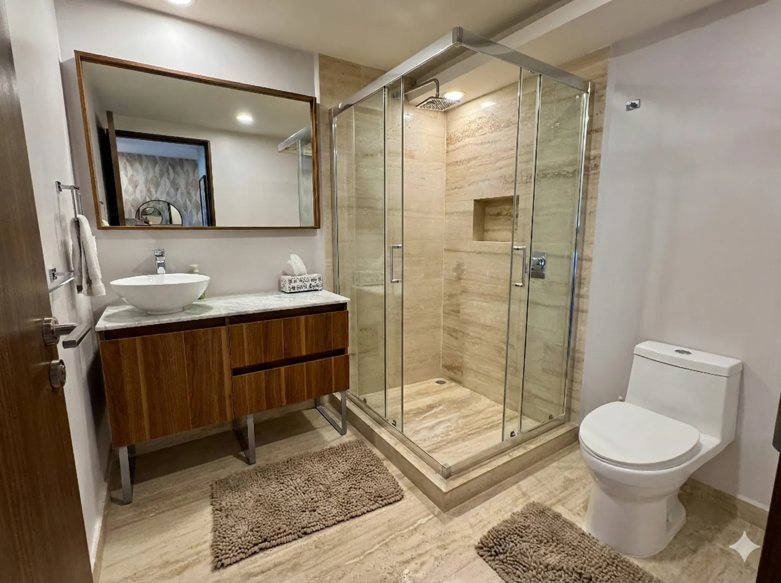AWA Playacar II — Penthouse Esquinero Baño