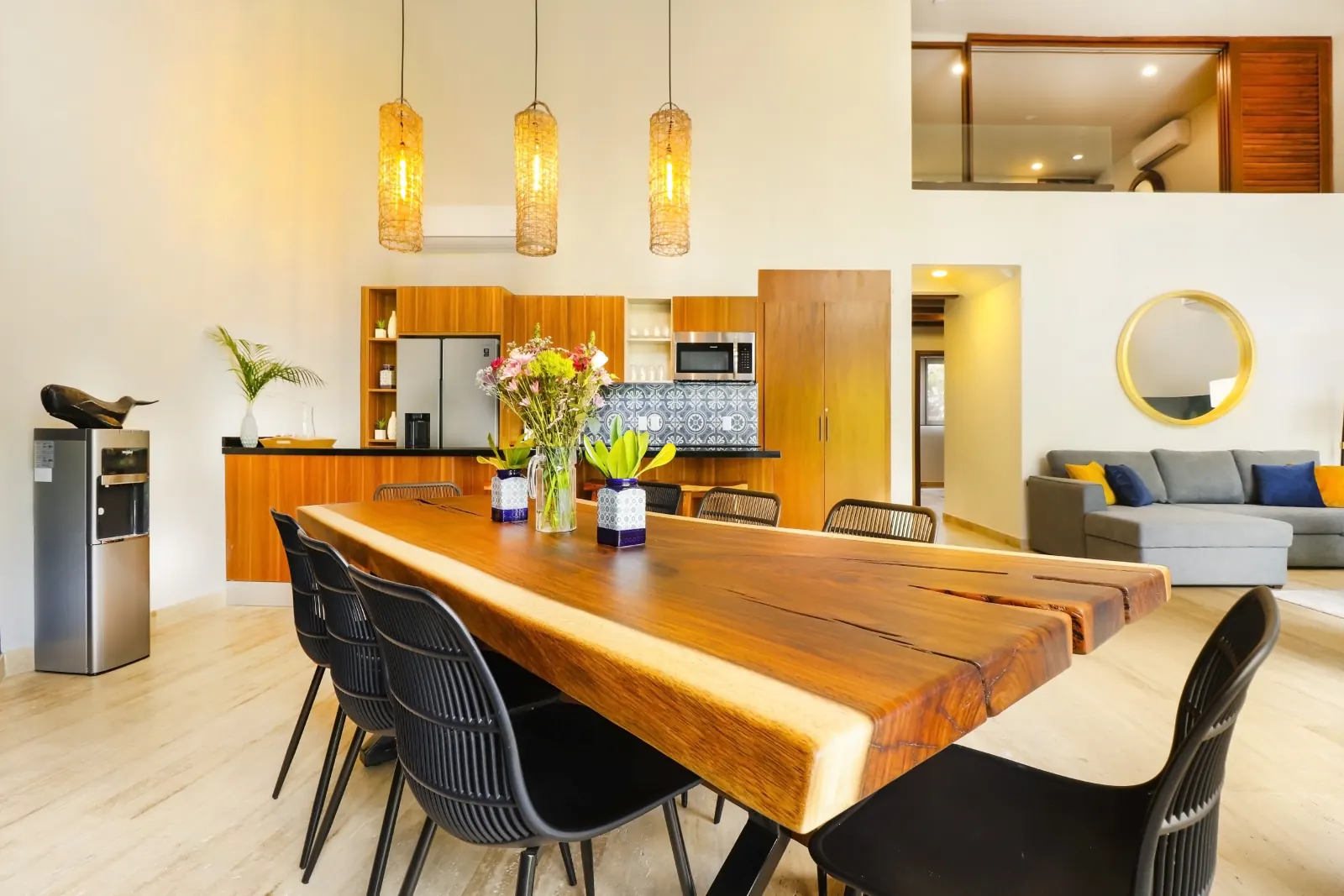AWA Playacar II — Zen Garden Condo 4 rec 06 Comedor Vista Mesa Awa Playacar Zen