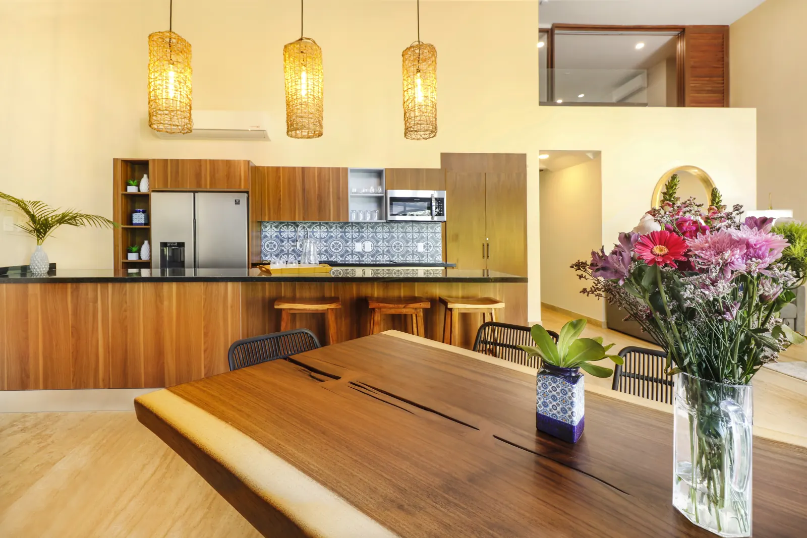 AWA Playacar II — Zen Garden Condo 4 rec Cocina