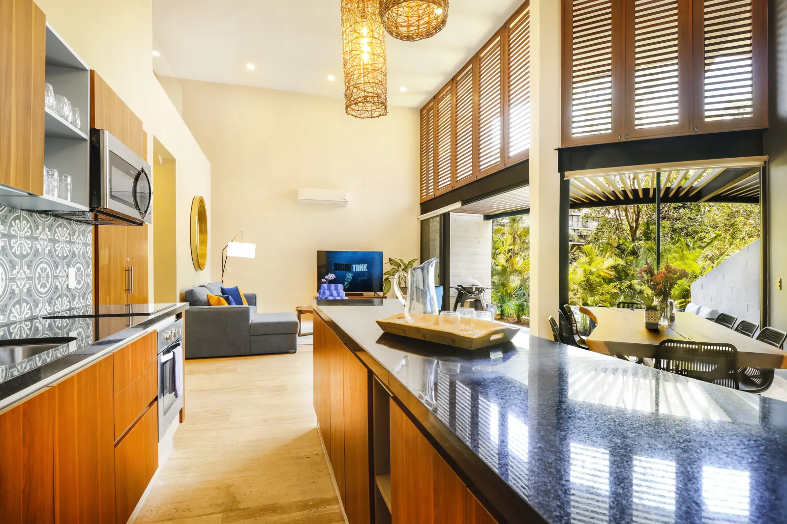 AWA Playacar II — Zen Garden Condo 4 rec Cocina