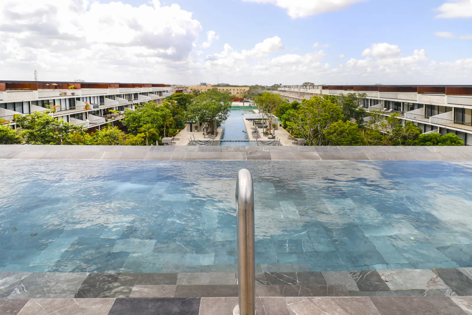 AWA Playacar II — Zen Garden Condo 4 rec Vista Aérea