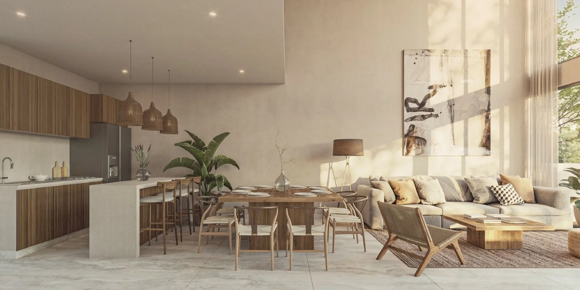 Restaurante y sports bar de AWA Residences at Corasol, Playa del Carmen