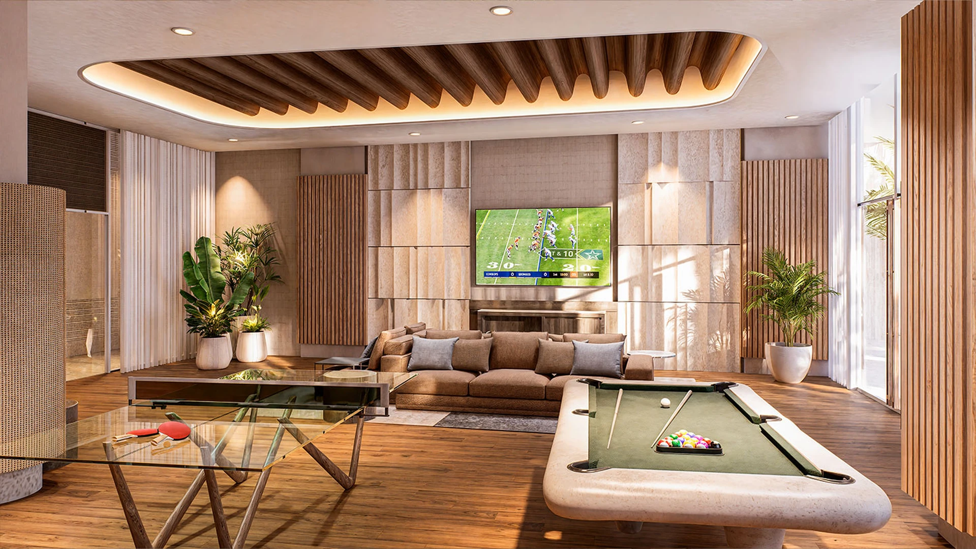 Marina privada y Ennea Beach Club Bay View Grand
