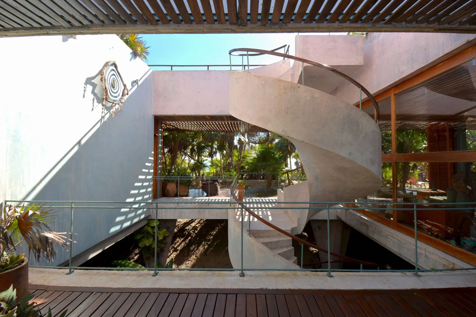 Casa Bautista — alberca rooftop arquitectura, Sian Ka'an