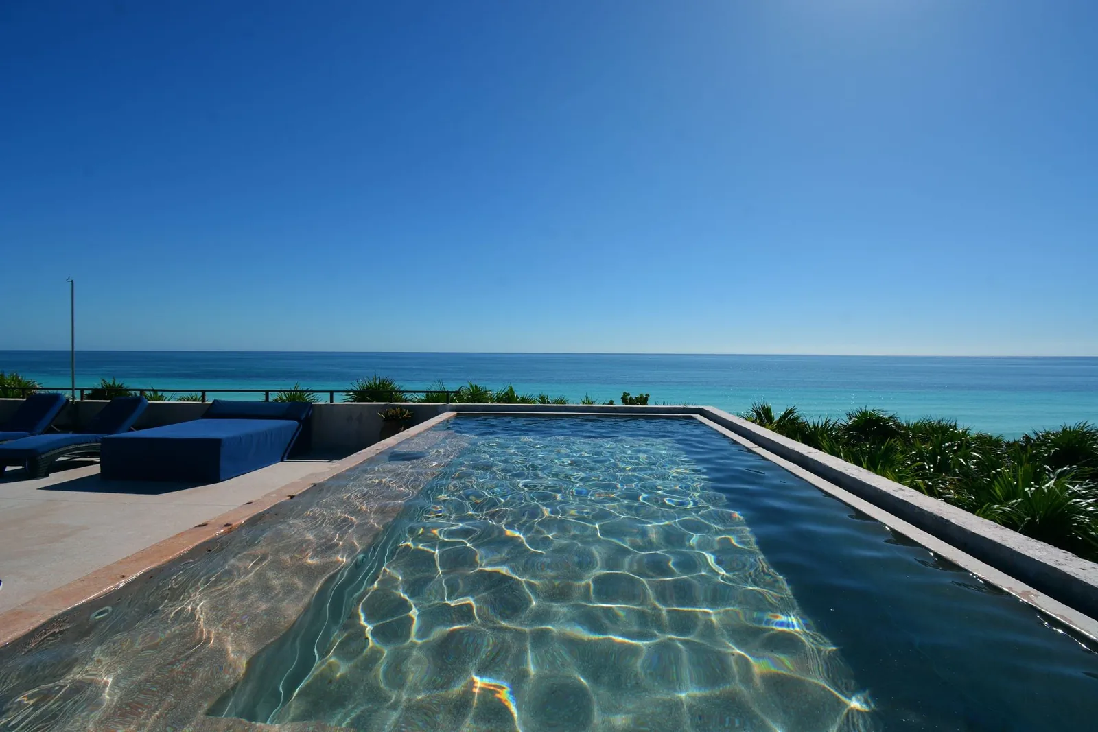 Casa Bautista — alberca rooftop infinity Caribe, Sian Ka'an