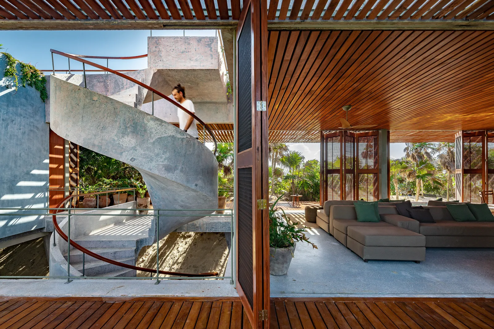 Casa Bautista — alberca terraza, Sian Ka'an