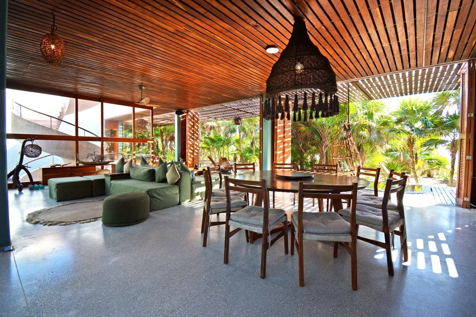Casa Bautista — interior madera 03, Sian Ka'an