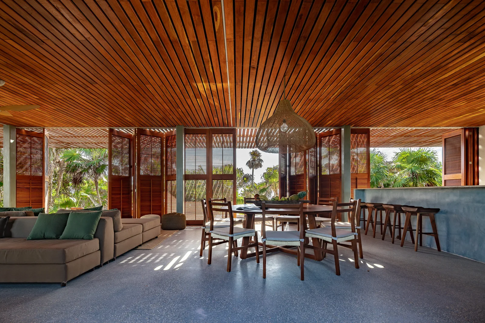 Casa Bautista — interior madera 18, Sian Ka'an