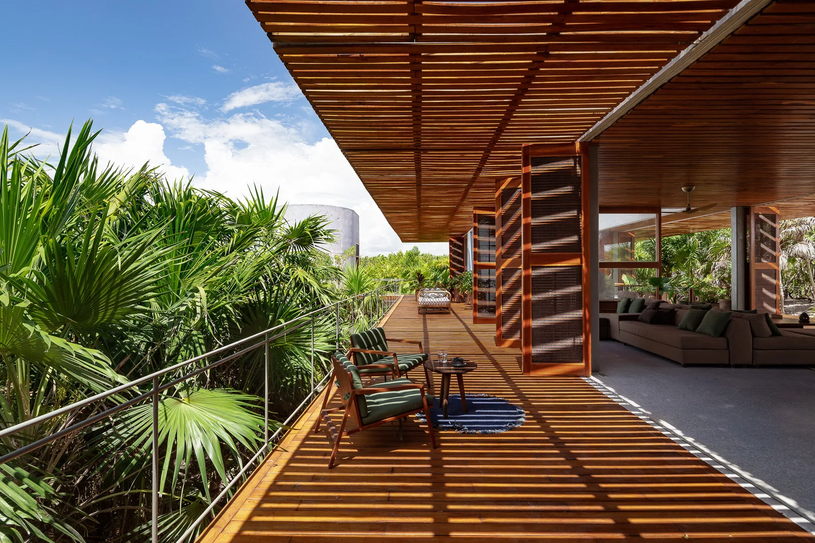 Casa Bautista — jardín selva 03, Sian Ka'an