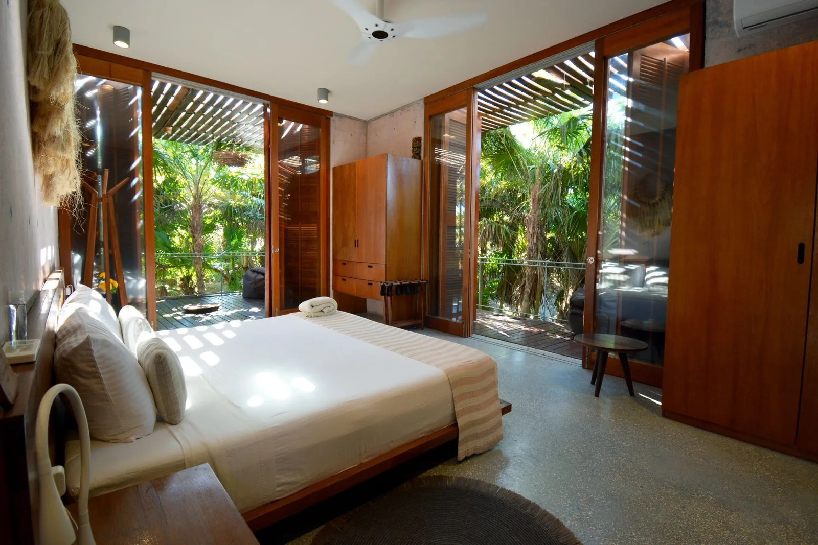 Casa Bautista — recámara principal tina selva, Sian Ka'an