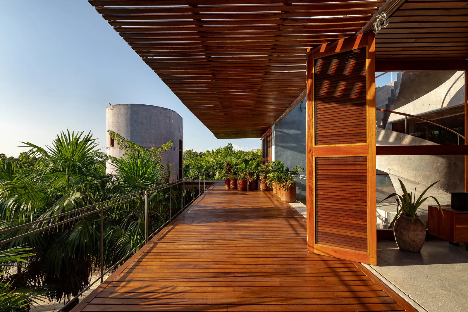 Casa Bautista — terraza exterior 02, Sian Ka'an