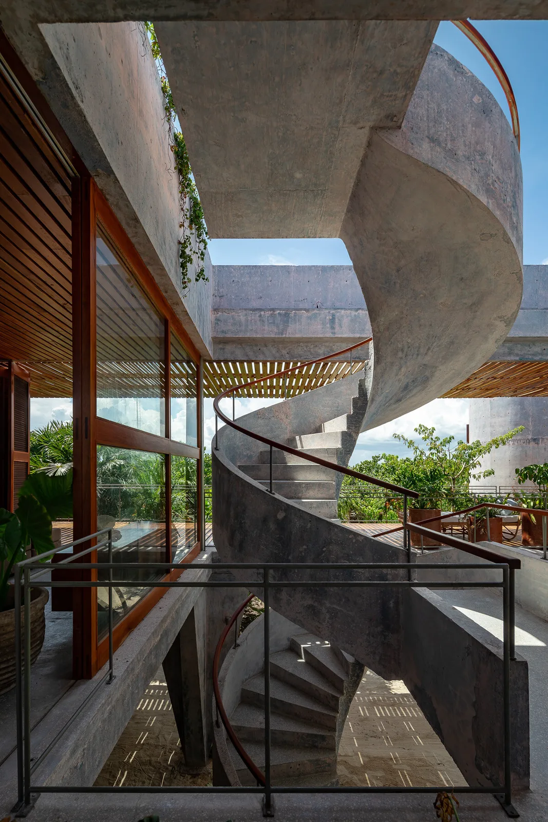 Casa Bautista — terraza vista, Sian Ka'an