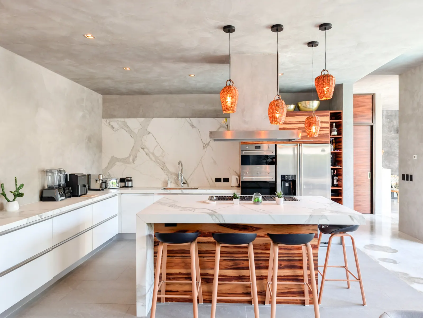 Cocina lujosa playacar - Casa Luum