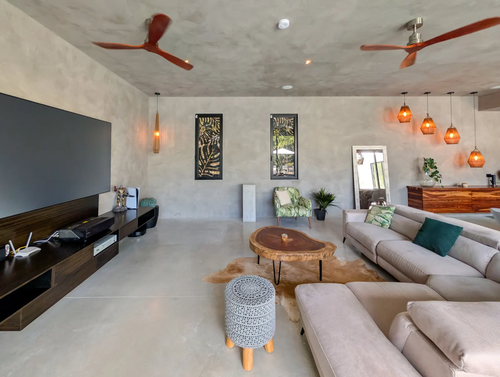 Sala lujo playacar - Casa Luum