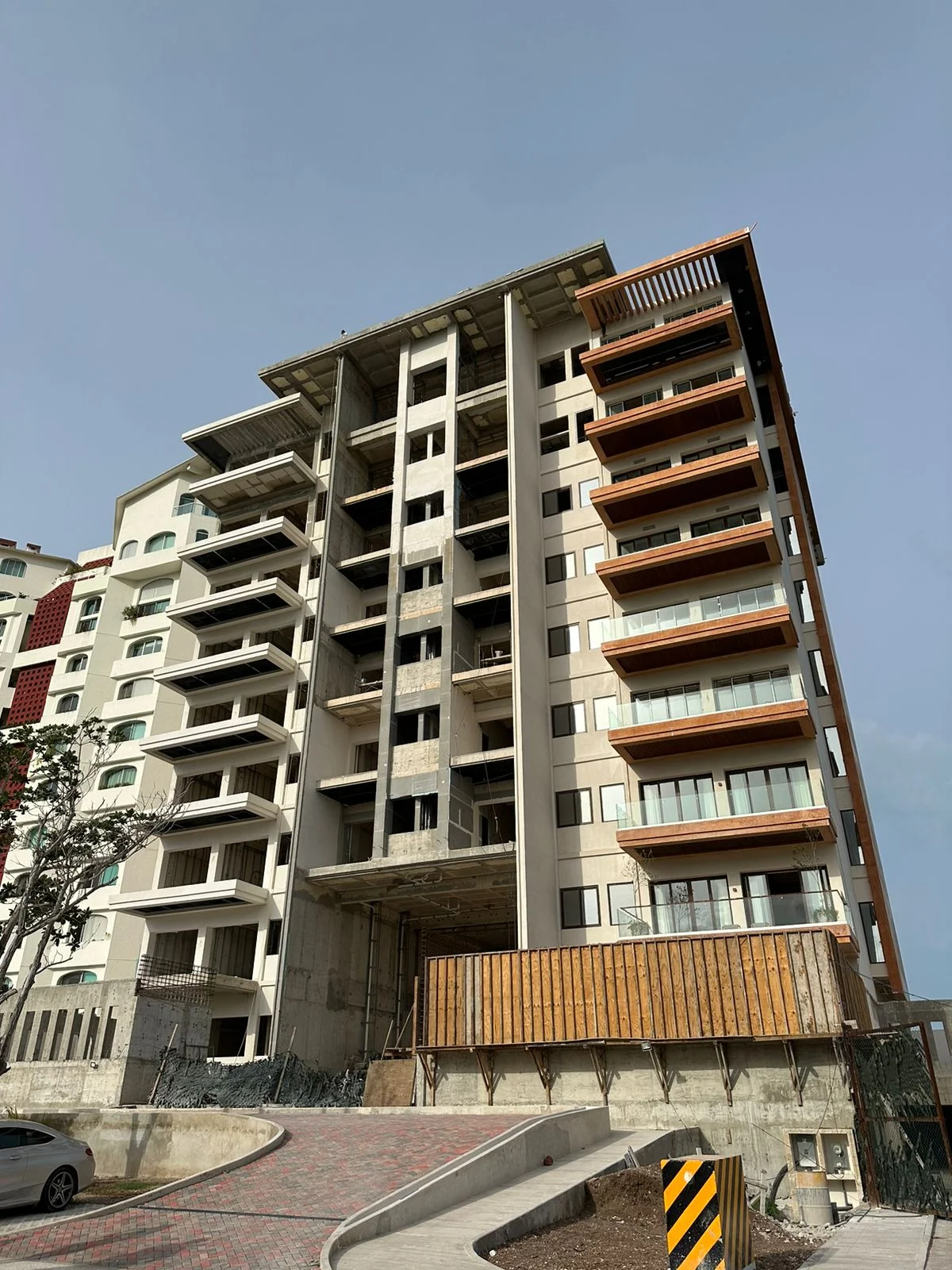 Avance de obra julio 2023 de El Encanto condo hotel en Punta Sam Cancún