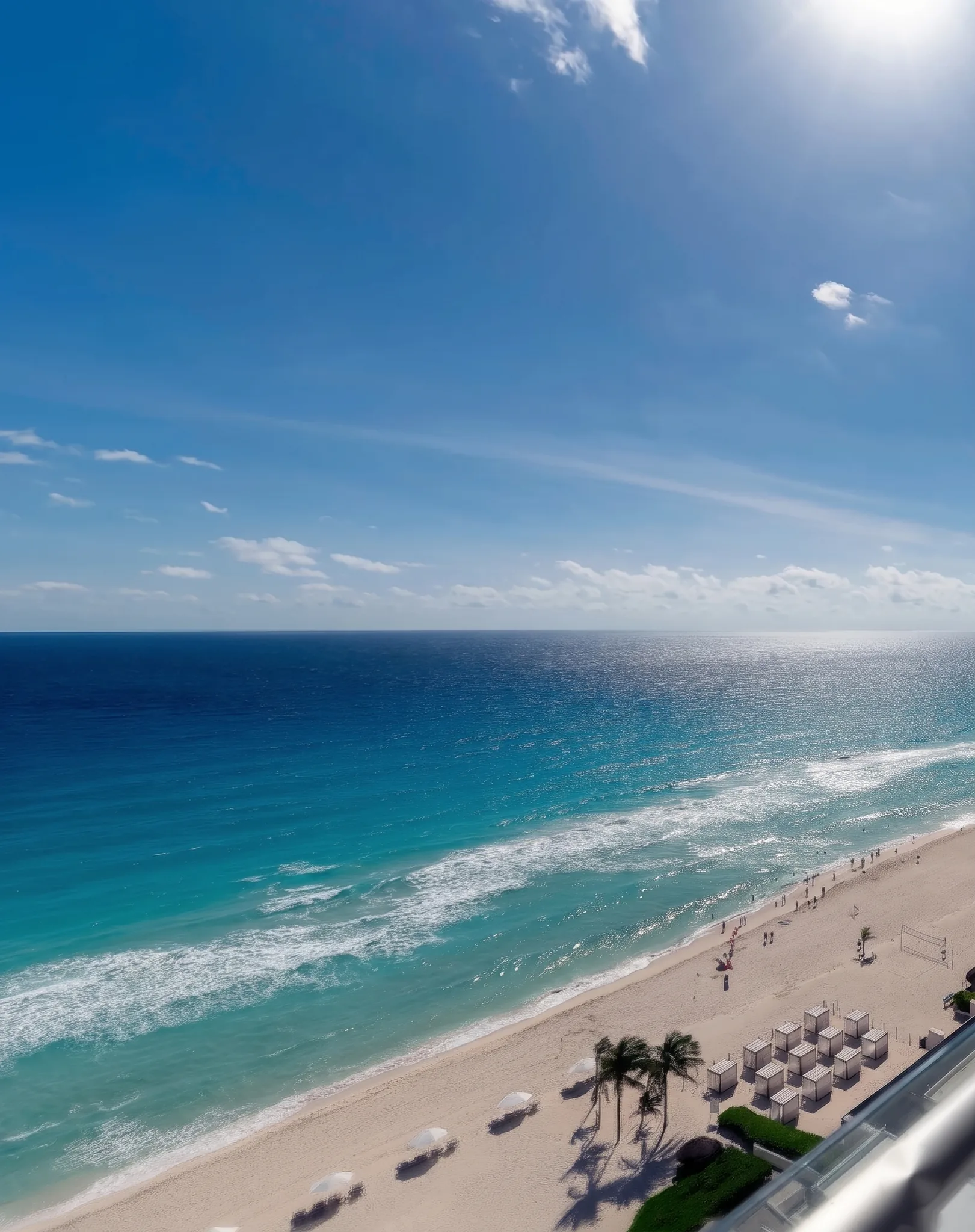 Emerald Residences — emerald cancun terraza vista mar, Zona Hotelera