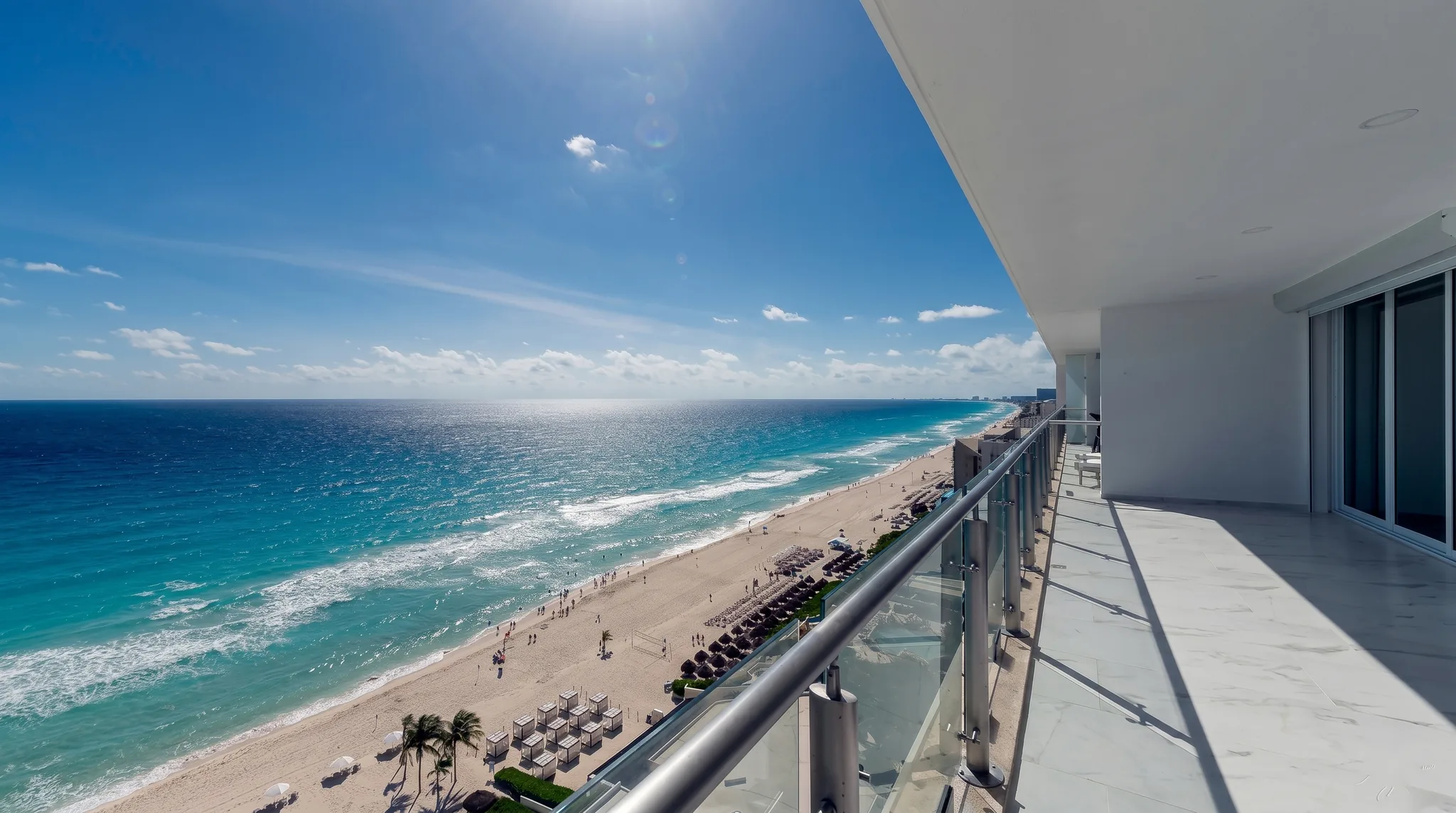 Emerald Residences — emerald cancun ventanas vista mar, Zona Hotelera