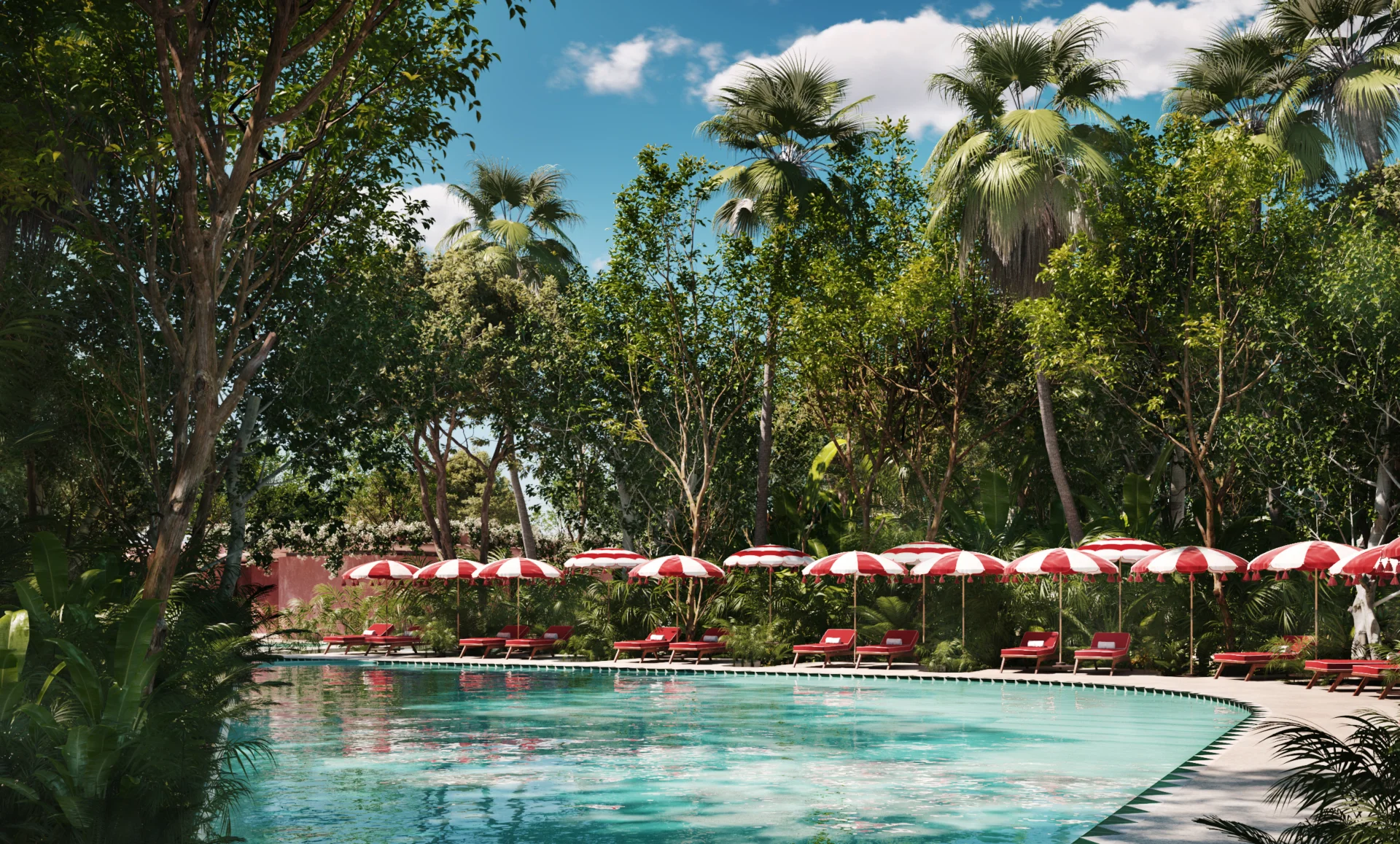 Faena Tulum Residences Alberca