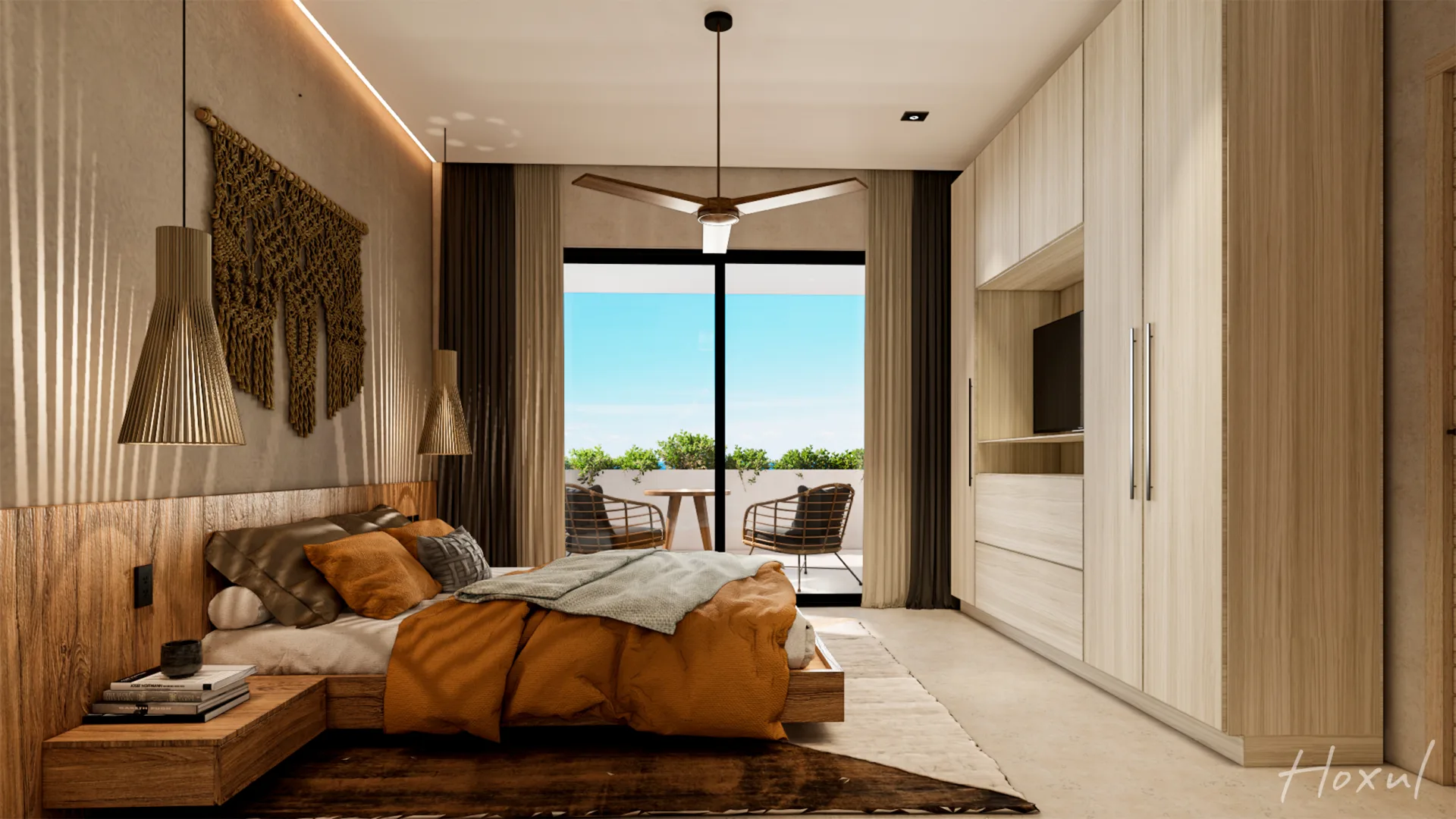 Hoxul Luxury Residences Recámara