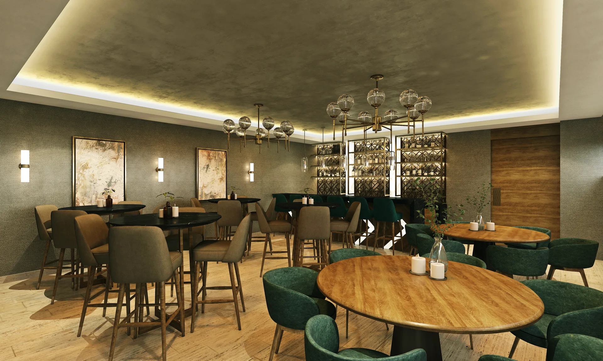 Sport bar lounge amenidad Marila