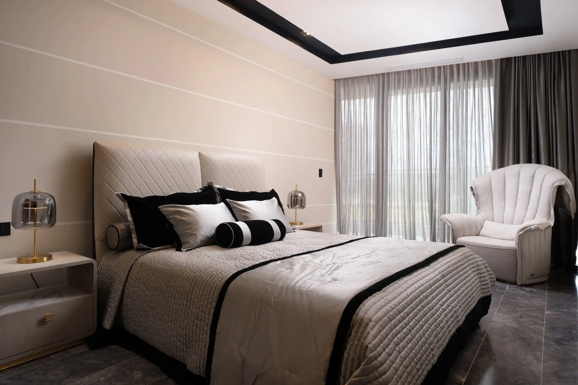 Shark Tower master bedroom