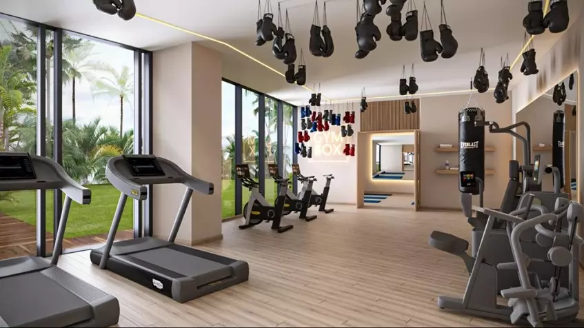 SLS Bahia Beach Cancún Gimnasio