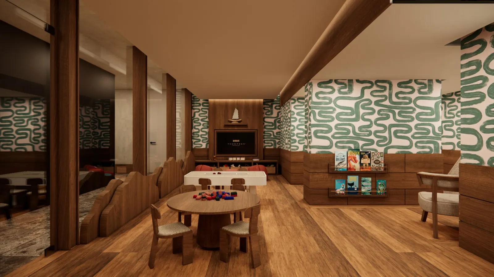 Kids club area infantil amenidades thompson puerto cancun - Thompson Private Residences Puerto Cancún