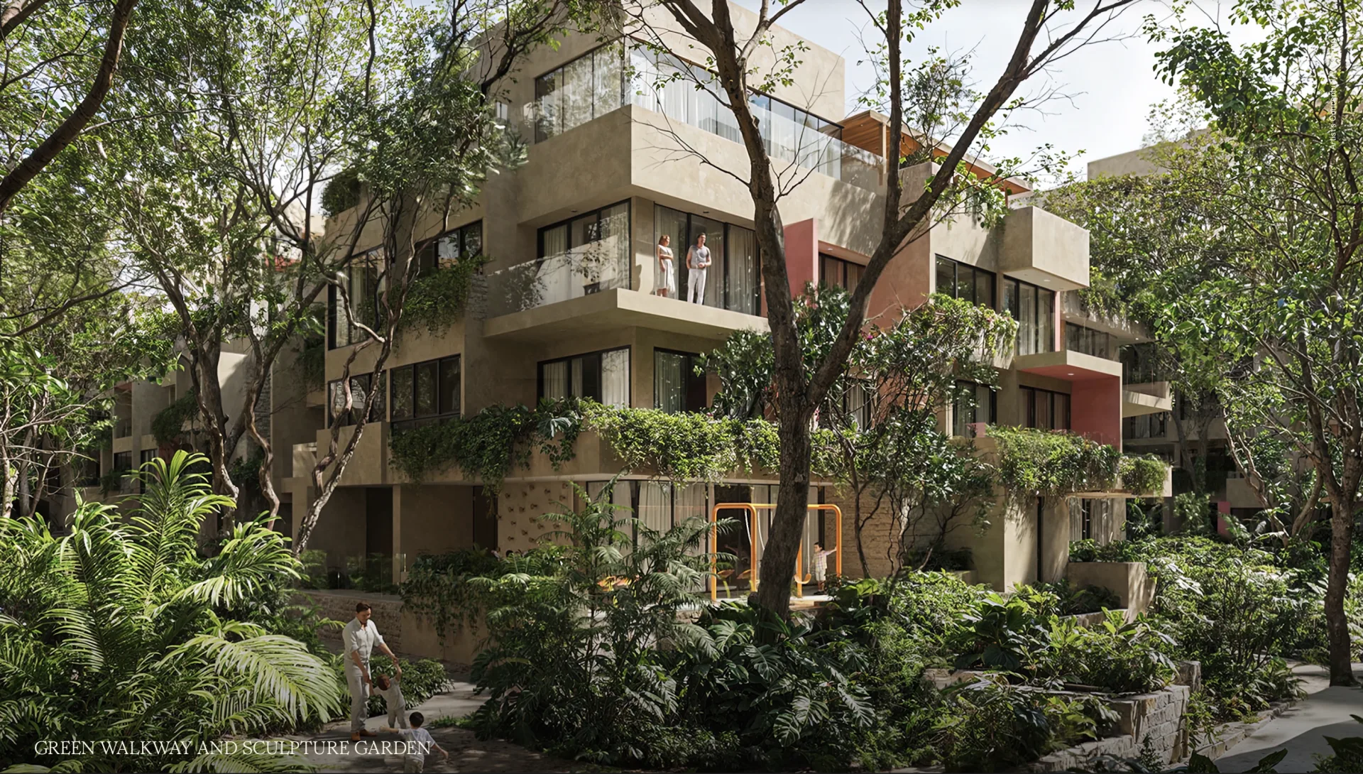 Viceroy Residences Playa del Carmen — fachada arquitectónica del proyecto branded residences