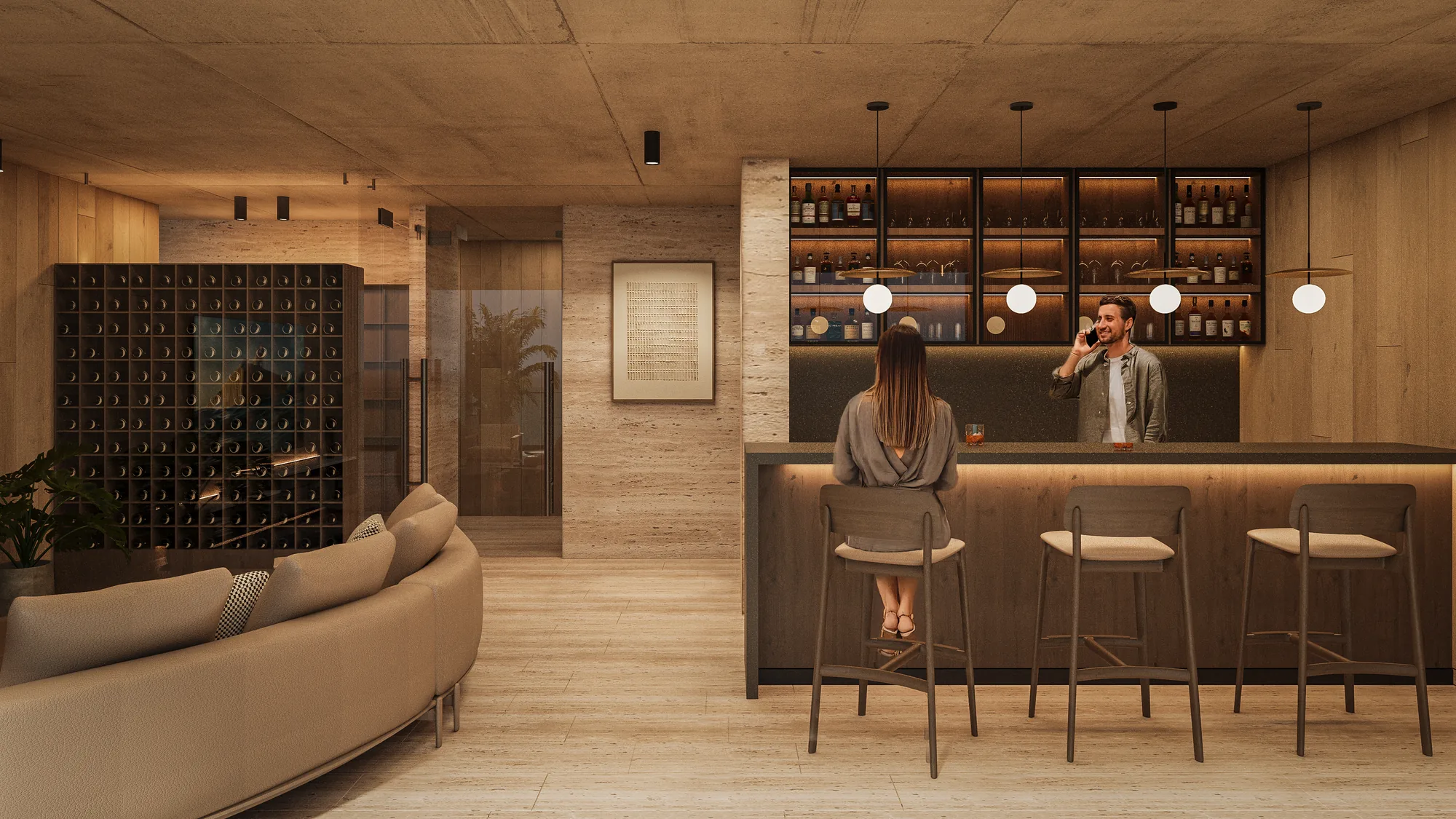 Zenit Cancún — sky lounge bar cava cancun, Laguna Nichupté